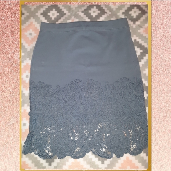 Dresses & Skirts - Light Blue Pencil Skirt